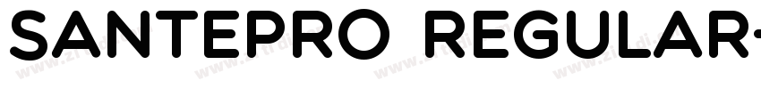 SantePro Regular字体转换